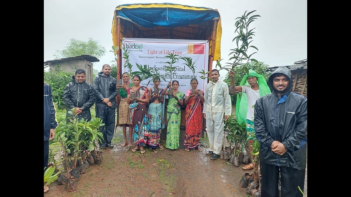 Farmers were gifted fruit-bearing saplings that help generate a substantial income